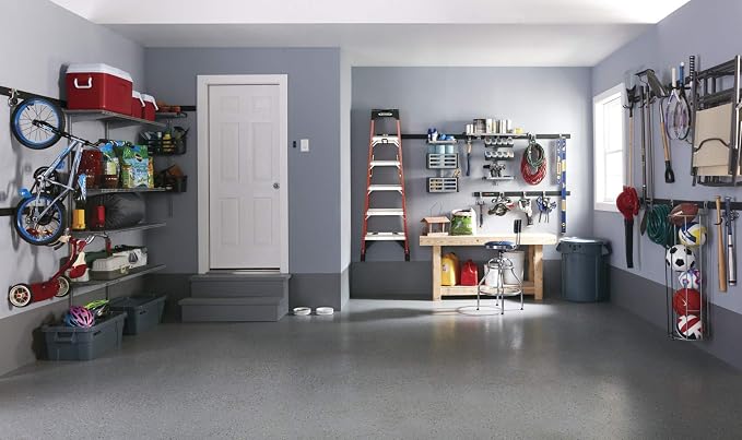 Rubbermaid Fasttrack Ladder Hook Garage Wall/Ladder Hanger Wall Mount and Heavy - Image 6
