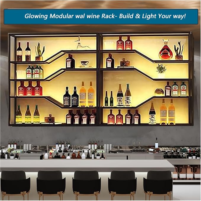 118in Wall Mounted Wine Rack - Image 3