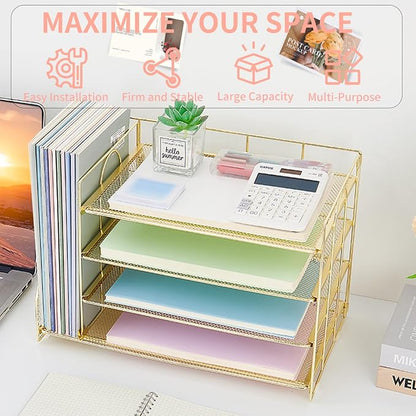 OPNICE 4-Tier Paper Organizer - Image 6
