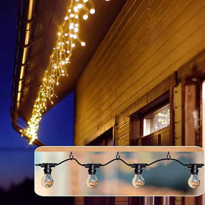 36 PCS Q-Hanger Hooks with Safety Buckle, Windproof Screw Hooks - Image 6