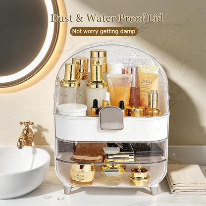 Makeup Organizer with Drawers-Cosmetic Display Case - Image 5