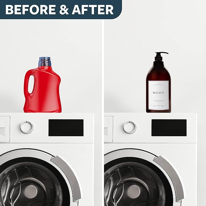 Calindiana Modern Farmhouse Bleach Liquid Laundry Detergent Dispenser - Image 5