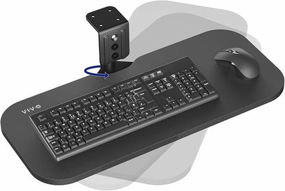 VIVO Under Desk Rotating 23 x 10 inch Computer Keyboard and Mouse Tray by Unknown