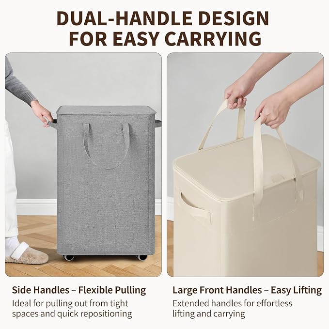 Goodpick 100L Collapsible Laundry Hamper - Image 5