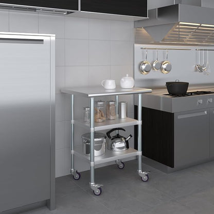 AmGood Stainless Steel Work Table - Image 7