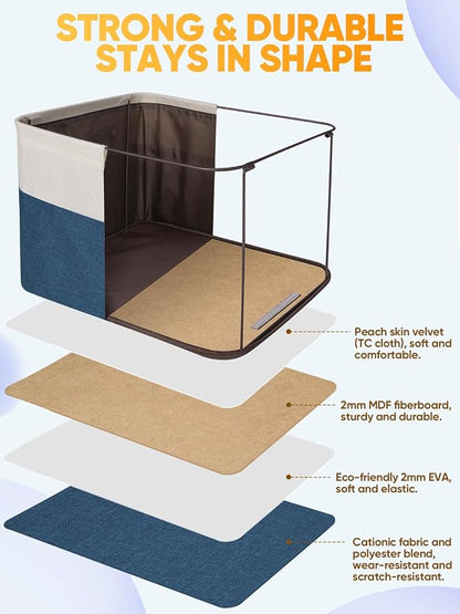 BALEINE 4 Pack Fabric Storage Bins - Image 3