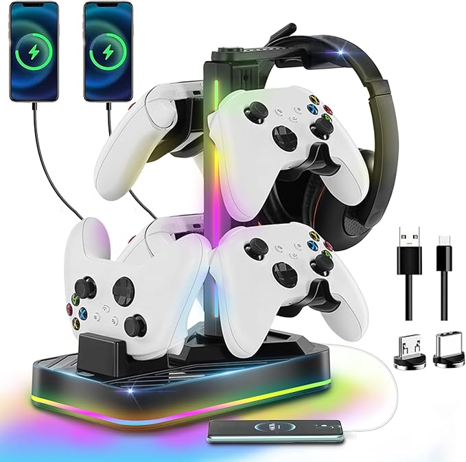 Headphone & Controller Stand by JDGPOKOO