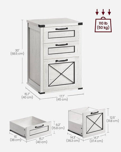 VASAGLE File Cabinet, Filing Cabinet - Image 3