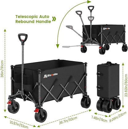 Blomoba Collapsible Wagon Cart - Image 7