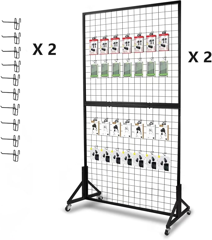 Eastern Tree 2 Packs 3'X 6' Two Gridwall Panels Display Stand - Image 6