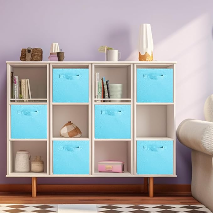 Shellkingdom Storage Bins, Foldable Fabric Storage Cubes And Cloth Storage - Image 3