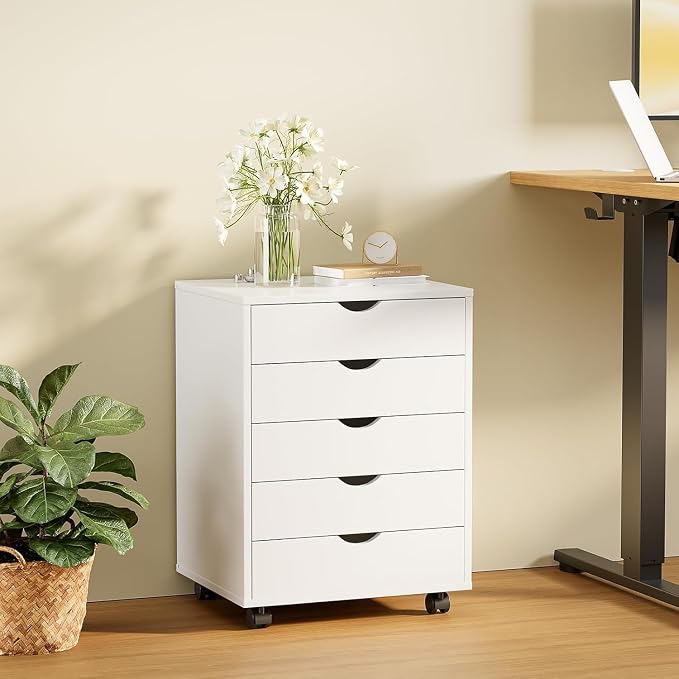 5 Drawer Chest, Storage Cabinet Dressers - Image 7
