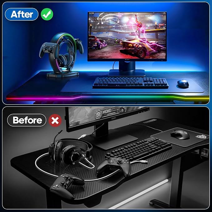 KDD RGB Headphone & Controller Stand - Image 8