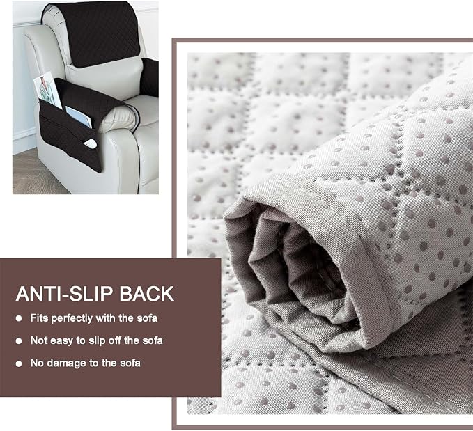 Waterproof Sofa Armrest Cover Headrest Cover - Image 3
