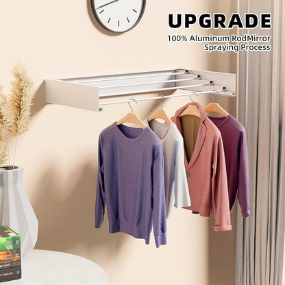 ZMBESUP Wall Mounted Drying Rack - Image 8