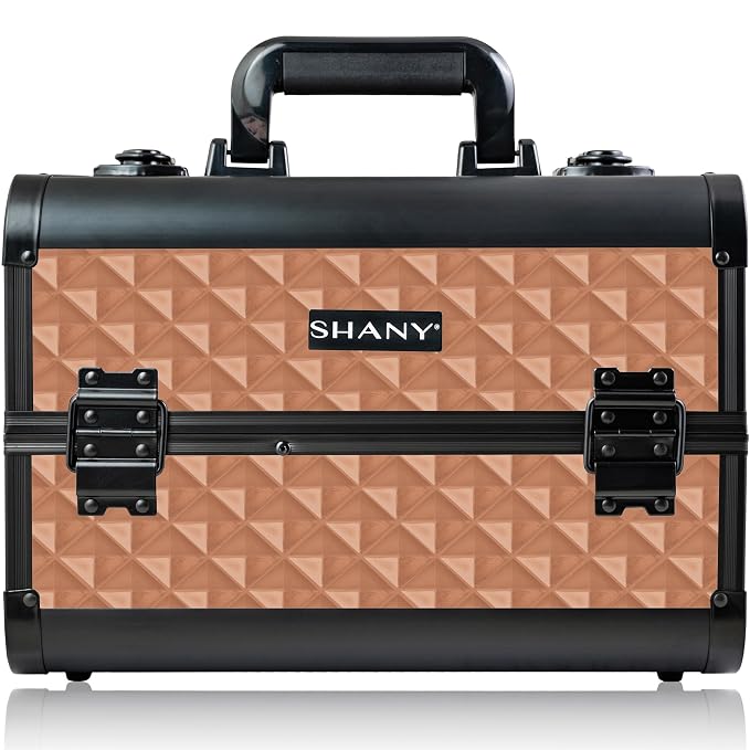 SHANY Premier Fantasy Professional Makeup Train Case Cosmetic Box Portable - Image 2
