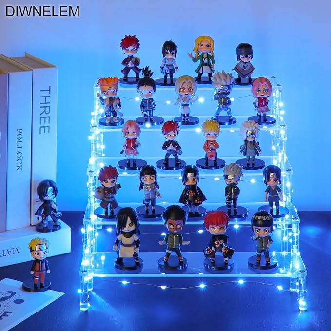 DIWNELEM 5 Tier Acrylic Risers - Image 5