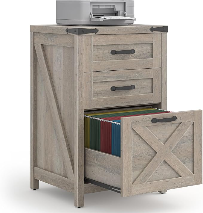 Small Farmhouse File Cabinet by Halitaa