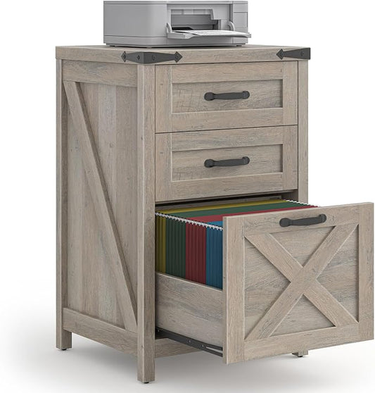 Small Farmhouse File Cabinet by Halitaa