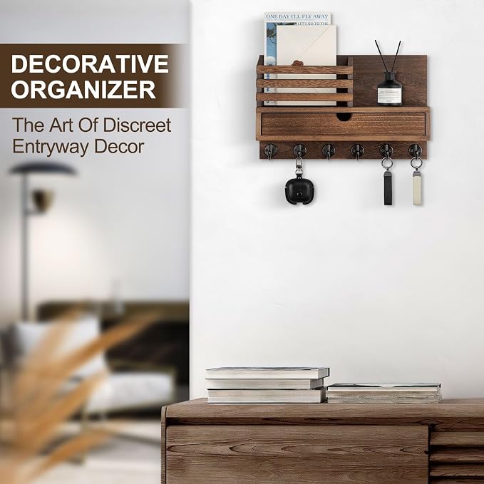 Key Holder Wall Mount, Mail Holder - Image 4