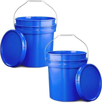 EconoHome 5-Gallon Blue Bucket Pail Container by EconoHome
