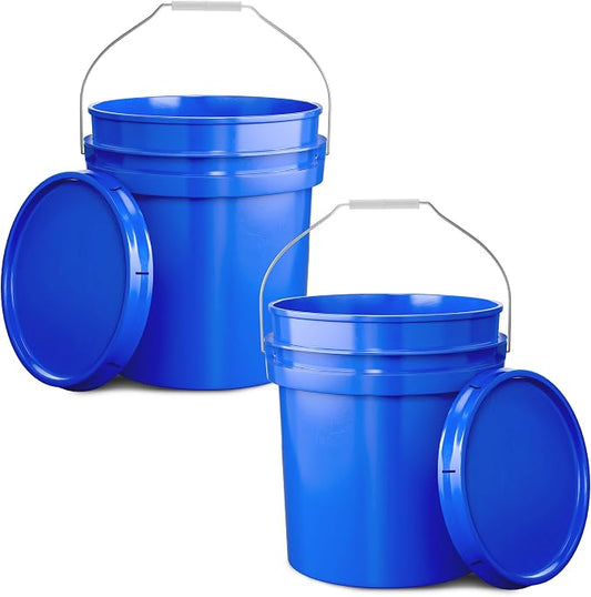 EconoHome 5-Gallon Blue Bucket Pail Container by EconoHome
