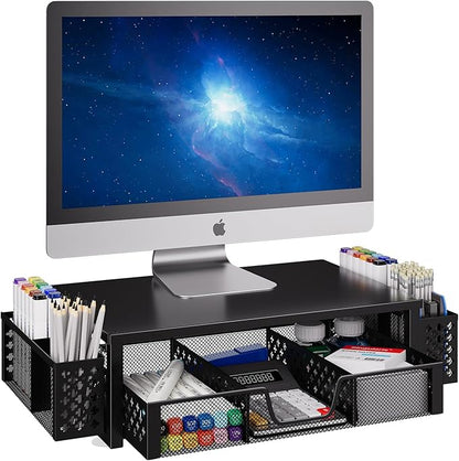 Simple Trending Desk Organizer and Accessories, 2-Tier Computer Monitor Stand by SimpleTrending