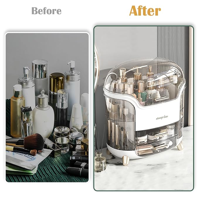 Makeup Organizer & Skincare Organizers, Cosmetic Organizer Box - Image 5