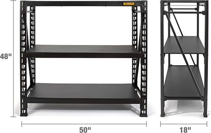DEWALT 41658 DXST4500BLK 3-Shelf Industrial Storage Rack - Image 2