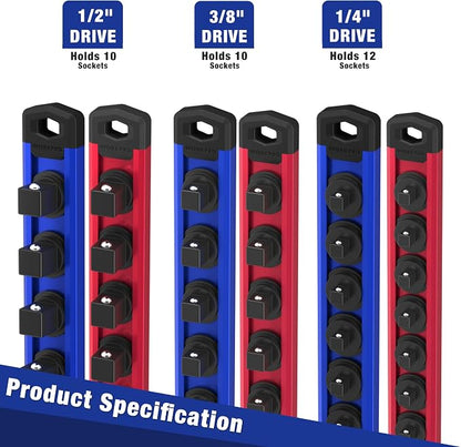 WORKPRO Magnetic Socket Organizer - Image 8