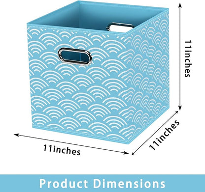 Fabric storage bins Cubes, Fabric Cube Organizer - Image 2