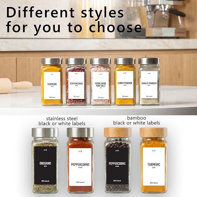 Deco haus Glass Spice Jars - Image 11