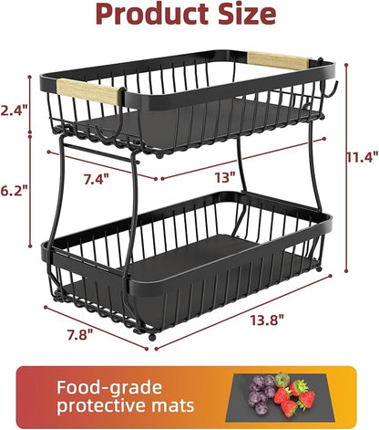 Sevenblue 2-Tier Fruit Basket - Image 8