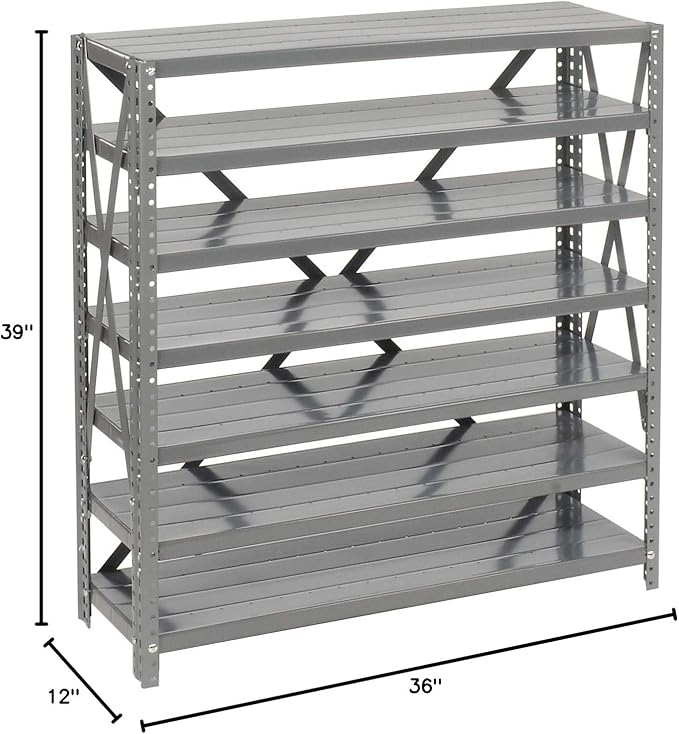 Global Industrial 7 Shelf Steel Shelving - Image 2