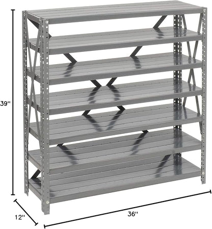 Global Industrial 7 Shelf Steel Shelving - Image 2