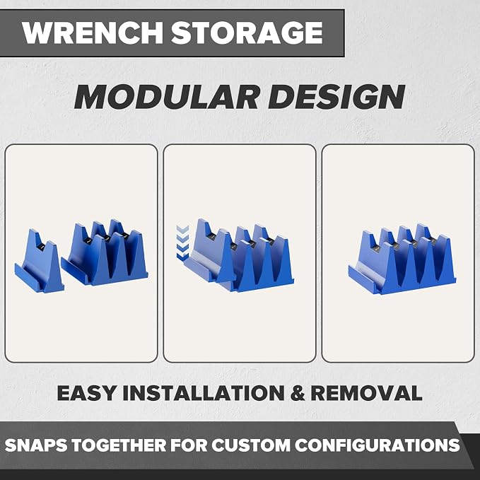 40PCS Modular Wrench Organizer Wrench Holder - Image 4