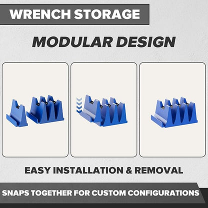 80PCS Modular Wrench Organizer Wrench Holder - Image 3
