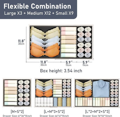 DIMJ Drawer Organizer Clothes Storage - Image 2