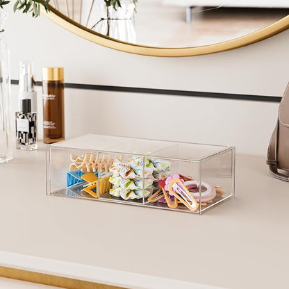 Hair Accessories Organizer for Girls, Cute Small Stackable Storage Drawer - Image 5