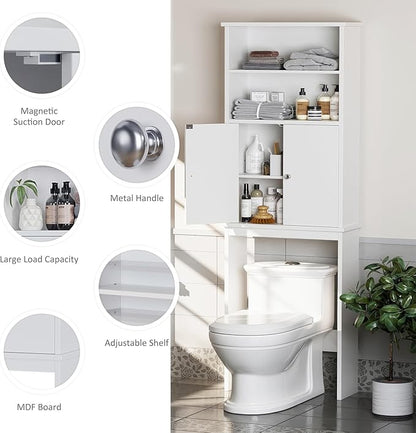 Over the Toilet Storage Cabinet - Image 6