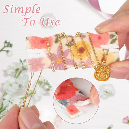 10pcs Tangle-Free Jewelry Organizer, Universal Necklace Display Card Holder - Image 5