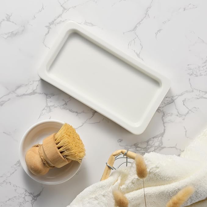 Glass Kitchen Soap Dispenser Set - Image 4