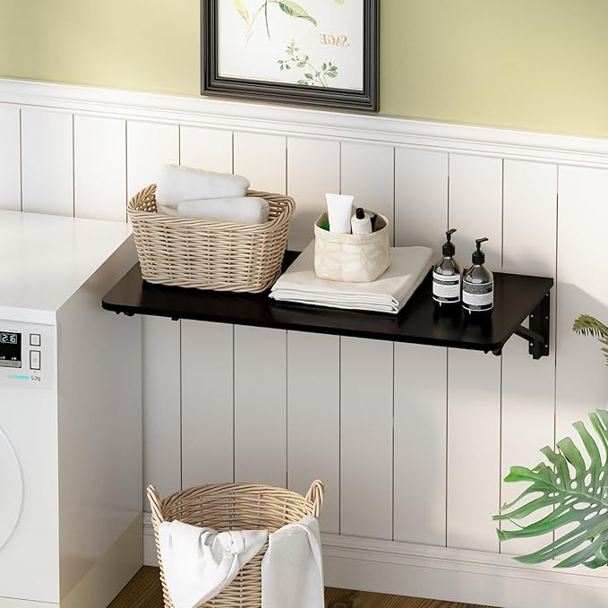 TEAMIX Wall Mounted Desk, Folding Table - Image 3
