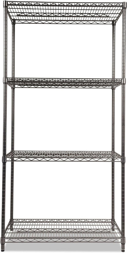 Alera Wire Shelving Starter Kit, Four-Shelf, 36w X 24d X 72h - Image 3
