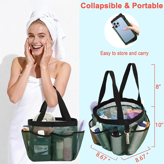 Fammart Mesh Shower Caddy Portable - Image 2