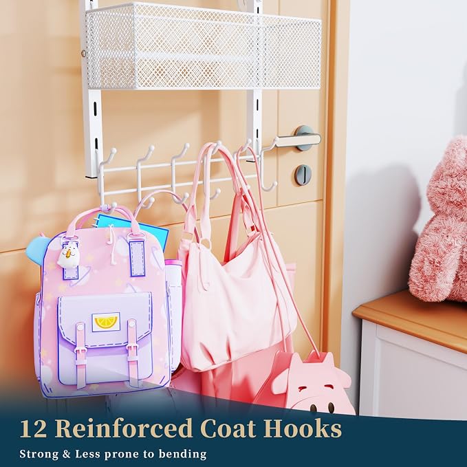 Consumest Over The Door Hooks Organizer - Image 4