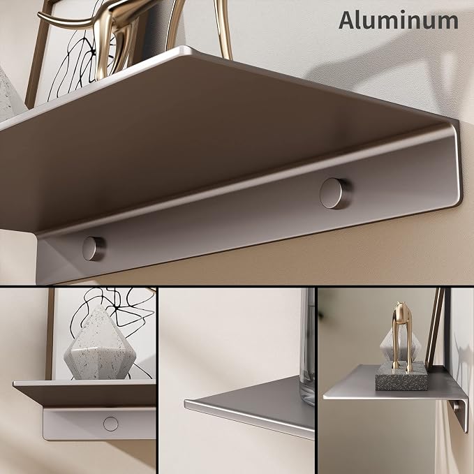 Danpoo 16 inch Gray Floating Shelf - Image 6