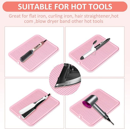 Quccefods Large Heat Resistant Silicone Mat - Image 3