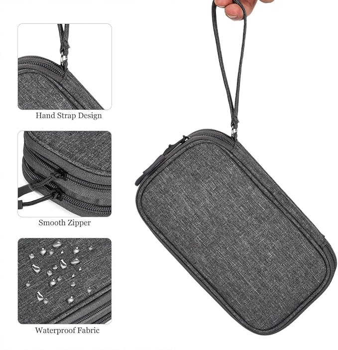 CAAORDKSO Cord Organizer Travel, Electronic Organizer Travel Case, Cable - Image 7