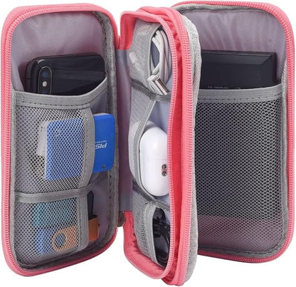 CAOODKDK Electronic Organizer Travel USB Cable Accessories Bag/Case, Waterproof - Image 4